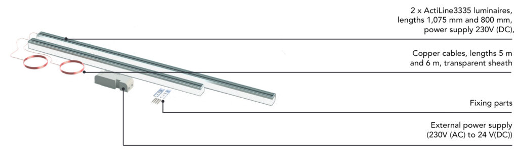 Luminaire Kit Actilight3335