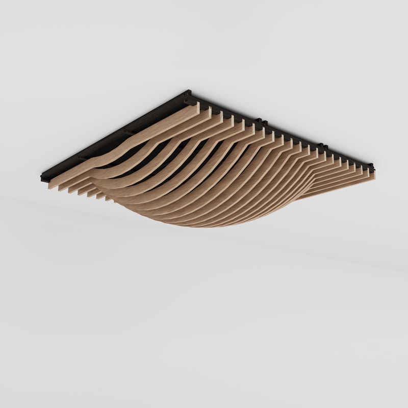 Panneau bois acoustique Linea Shape 1